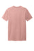 District DT2101 Mens District Wash Short Sleeve Crewneck T-Shirt Cactus Rose Pink Flat Back