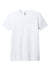 District DT2101 Mens District Wash Short Sleeve Crewneck T-Shirt White Flat Front