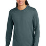 District Mens District Wash Long Sleeve Crewneck T-Shirt - Deep Steel Blue