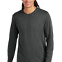 District Mens District Wash Long Sleeve Crewneck T-Shirt - Graphite Grey