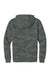 District DT2200C Mens Camo Fleece Hooded Sweatshirt Hoodie w/ Pouch Pocket Graphite Grey Flat Back