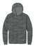 District DT2200C Mens Camo Fleece Hooded Sweatshirt Hoodie w/ Pouch Pocket Graphite Grey Flat Front