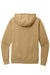 District DT2200 Mens District Wash Fleece Hooded Sweatshirt Hoodie w/ Pouch Pocket Golden Spice Flat Back