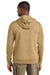 District DT2200 Mens District Wash Fleece Hooded Sweatshirt Hoodie w/ Pouch Pocket Golden Spice Model Back