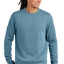 District Mens District Wash Fleece Crewneck Sweatshirt - Dusk Blue
