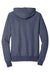 District DT355 Mens Perfect French Terry Hooded Sweatshirt Hoodie w/ Pouch Pocket New Navy Blue Flat Back