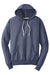 District DT355 Mens Perfect French Terry Hooded Sweatshirt Hoodie w/ Pouch Pocket New Navy Blue Flat Front