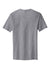 District DT5000 Mens The Concert Short Sleeve Crewneck T-Shirt Heather Grey Flat Back