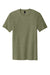 District DT5000 Mens The Concert Short Sleeve Crewneck T-Shirt Military Green Frost Flat Front