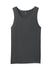 District DT5300 Mens The Concert Tank Top Charcoal Grey Flat Front