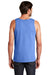 District DT5300 Mens The Concert Tank Top Heather Royal Blue Model Back