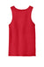 District DT5300 Mens The Concert Tank Top New Red Flat Back