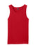 District DT5300 Mens The Concert Tank Top New Red Flat Front