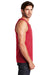 District DT5300 Mens The Concert Tank Top New Red Model Side
