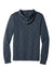 District DT565 Mens Medal Full Zip Hooded Sweatshirt Hoodie w/ Pockets New Navy Blue Flat Back