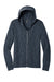District DT565 Mens Medal Full Zip Hooded Sweatshirt Hoodie w/ Pockets New Navy Blue Flat Front