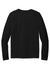 District DT572 Mens French Terry Crewneck Sweatshirt Black Flat Back