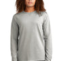 District Mens French Terry Crewneck Sweatshirt - Heather Light Grey