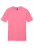 District DT6000 Mens Very Important Short Sleeve Crewneck T-Shirt Awareness Pink Flat Front