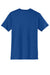 District DT6000 Mens Very Important Short Sleeve Crewneck T-Shirt Dark Royal Blue Flat Back