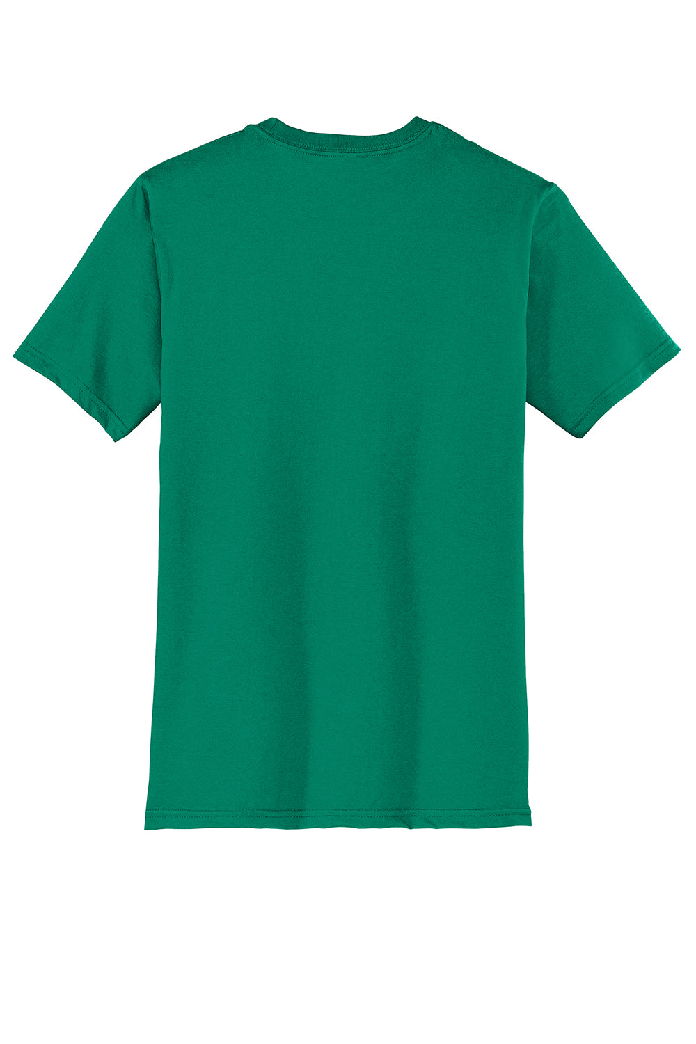 District DT6000 Mens Very Important Short Sleeve Crewneck T-Shirt Jewel Green Flat Back
