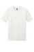 District DT6000 Mens Very Important Short Sleeve Crewneck T-Shirt White Smoke Flat Front