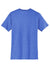 District DT6000 Mens Very Important Short Sleeve Crewneck T-Shirt Royal Blue Frost Flat Back