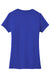 District DT6002 Womens Very Important Short Sleeve Crewneck T-Shirt Deep Royal Blue Flat Back