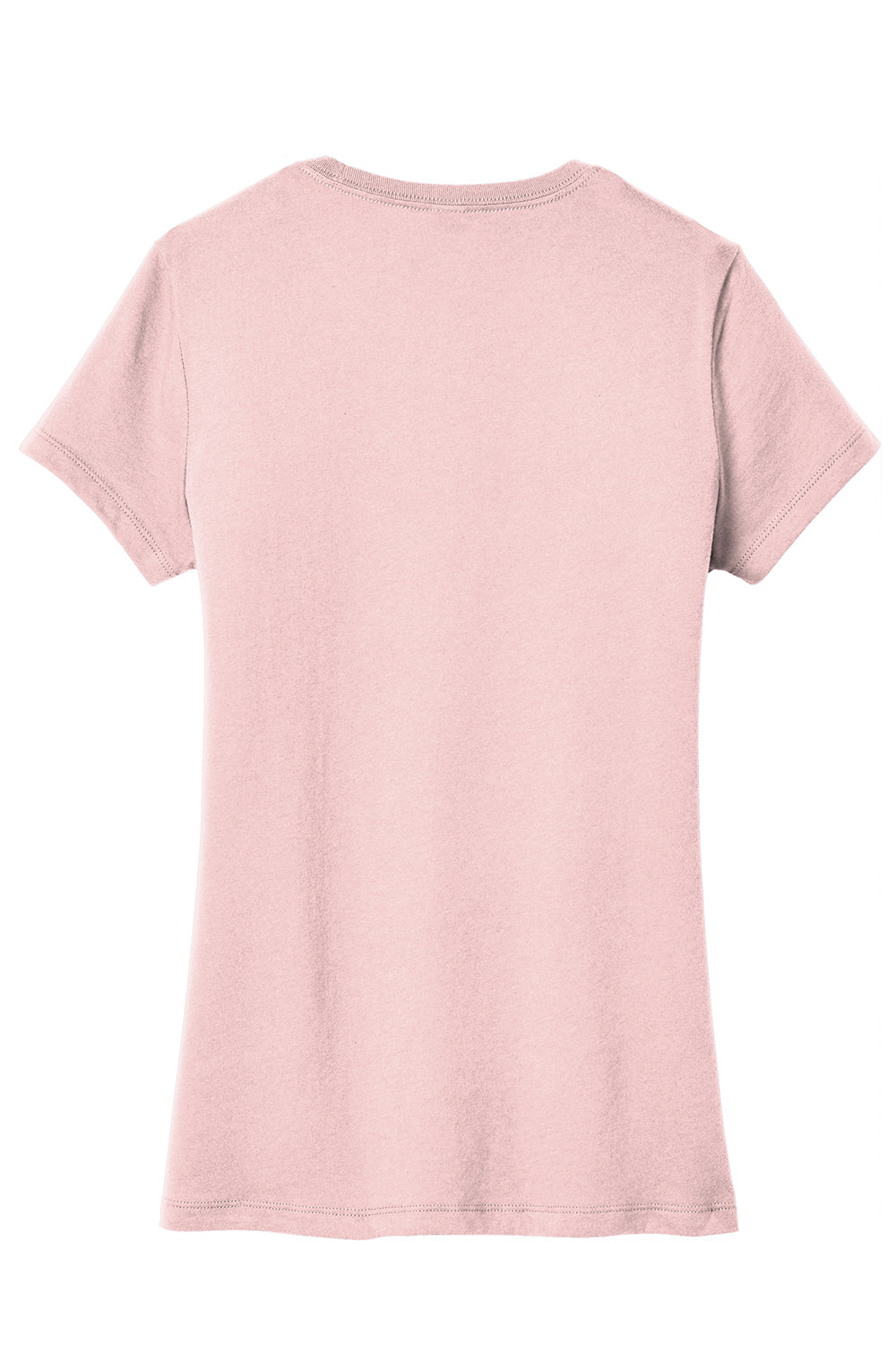 District DT6002 Womens Very Important Short Sleeve Crewneck T-Shirt Dusty Lavender Flat Back