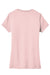 District DT6002 Womens Very Important Short Sleeve Crewneck T-Shirt Dusty Lavender Flat Back
