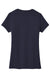 District DT6002 Womens Very Important Short Sleeve Crewneck T-Shirt New Navy Blue Flat Back