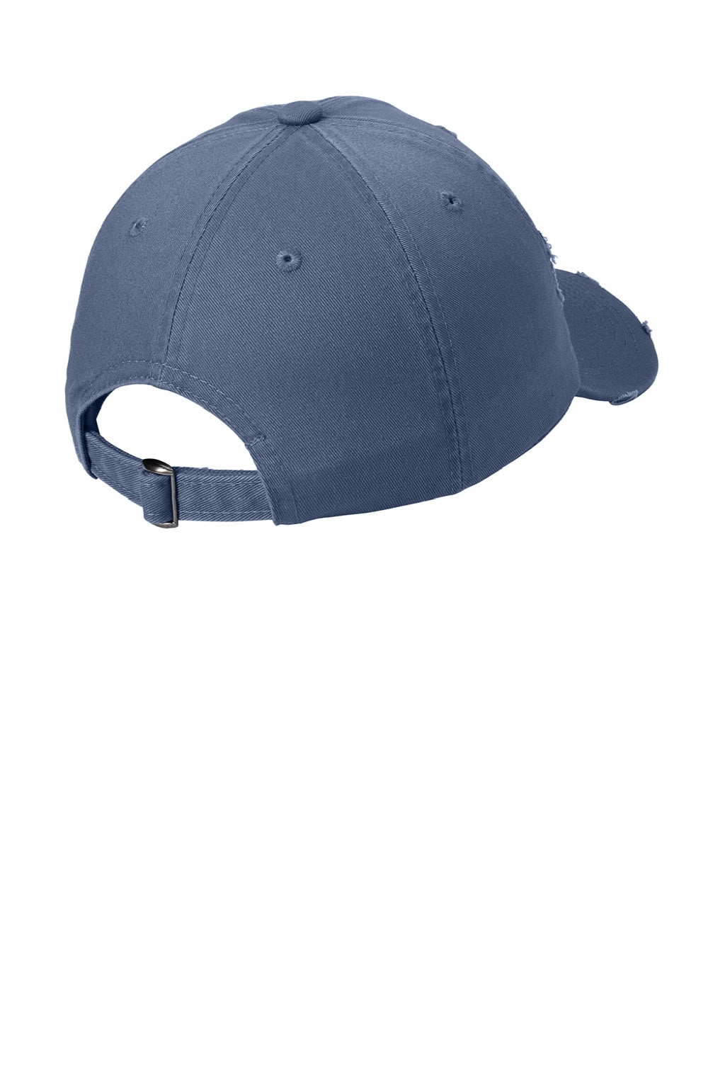 District Hats DT600 Mens Adjustable Hat Scotland Blue Flat Back