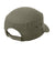 District Hats DT605 Mens Distressed Adjustable Military Hat Olive Green Flat Back