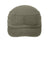 District Hats DT605 Mens Distressed Adjustable Military Hat Olive Green Flat Front