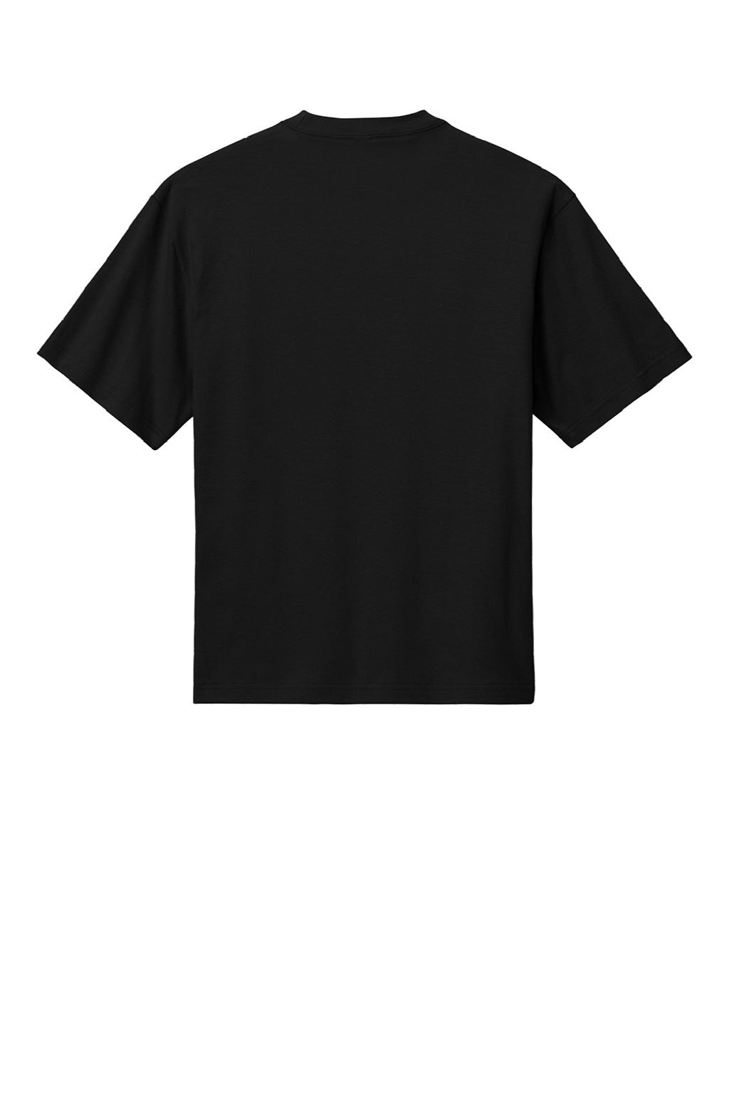 District DT6065 Mens Very Important Short Sleeve Crewneck T-Shirt Black Flat Back