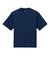 District DT6065 Mens Very Important Short Sleeve Crewneck T-Shirt Dark Royal Blue Flat Front