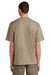 District DT6065 Mens Very Important Short Sleeve Crewneck T-Shirt Desert Tan Model Back