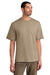 District DT6065 Mens Very Important Short Sleeve Crewneck T-Shirt Desert Tan Model Front