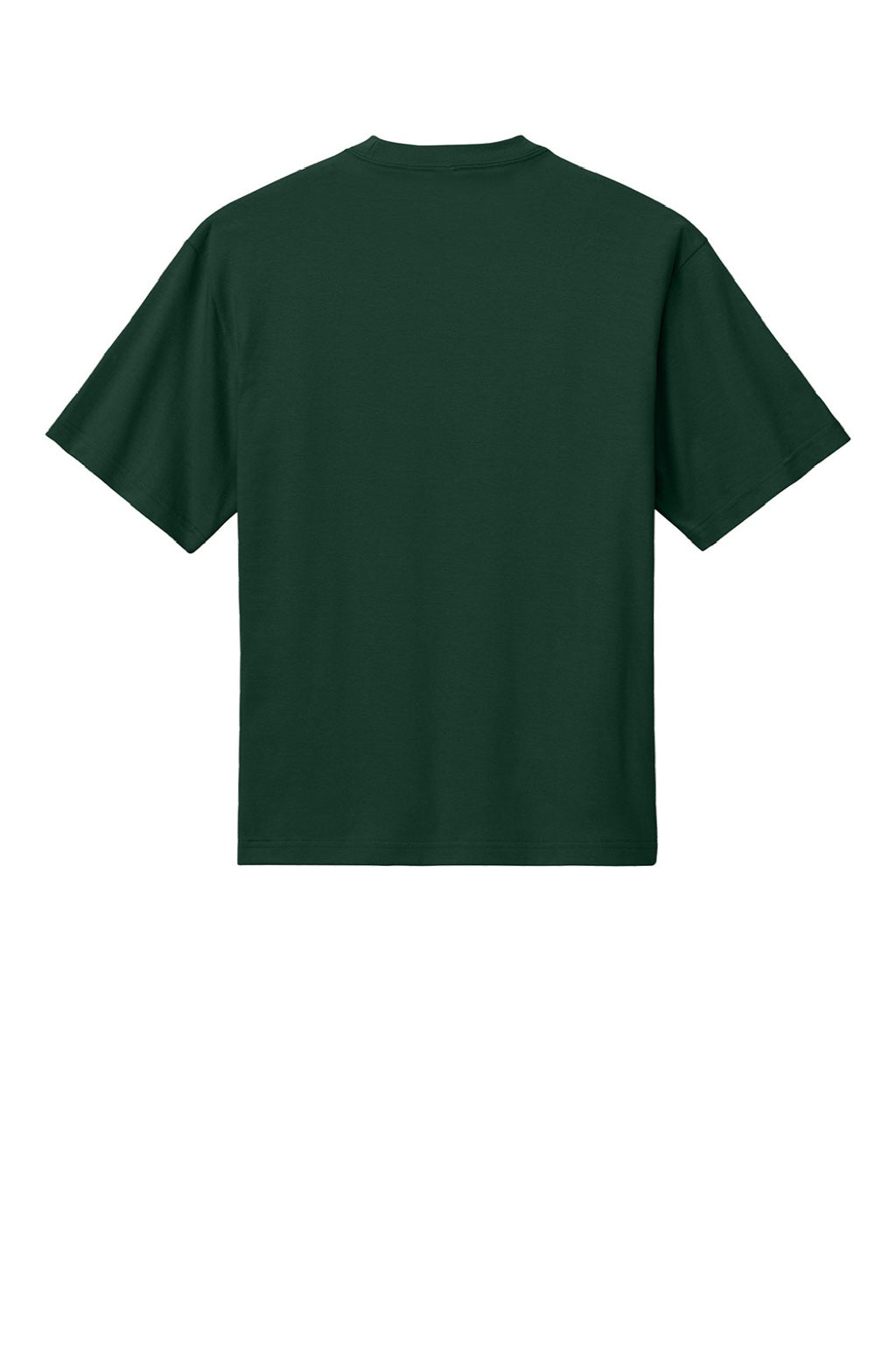 District DT6065 Mens Very Important Short Sleeve Crewneck T-Shirt Forest Green Flat Back