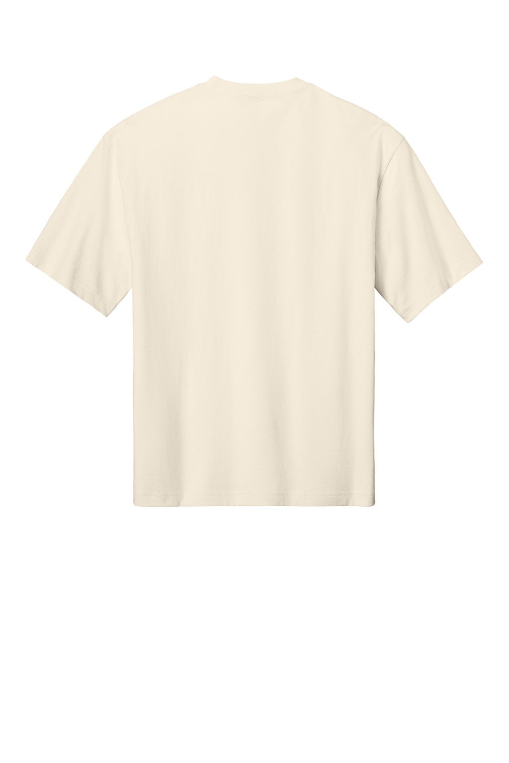 District DT6065 Mens Very Important Short Sleeve Crewneck T-Shirt Griege Flat Back