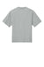 District DT6065 Mens Very Important Short Sleeve Crewneck T-Shirt Heather Light Grey Flat Back