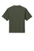 District DT6065 Mens Very Important Short Sleeve Crewneck T-Shirt Olive Green Flat Back