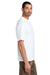 District DT6065 Mens Very Important Short Sleeve Crewneck T-Shirt White Model Side