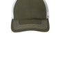 District Hats Mens Adjustable Hat - Army Green/White