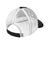 District Hats DT607 Mens Adjustable Hat Black/White Flat Back