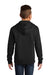 District DT6100Y Youth Very Important Fleece Hooded Sweatshirt Hoodie w/ Pouch Pocket Black Model Back
