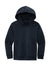 District DT6100Y Youth Very Important Fleece Hooded Sweatshirt Hoodie w/ Pouch Pocket New Navy Blue Flat Front