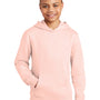 District Youth Very Important Fleece Hooded Sweatshirt Hoodie w/ Pouch Pocket - Rosewater Pink