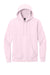 District DT6100 Mens Very Important Fleece Hooded Sweatshirt Hoodie w/ Pouch Pocket Carnation Pink Flat Front