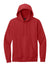 District DT6100 Mens Very Important Fleece Hooded Sweatshirt Hoodie w/ Pouch Pocket Classic Red Flat Front